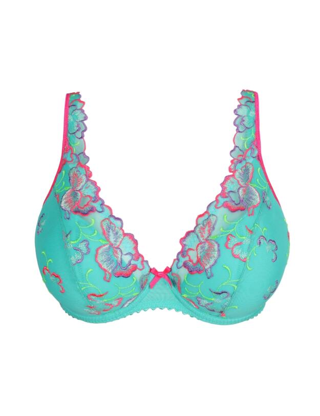 Prima Donna Devdaha Half Padded Plunge Bra Mermaid