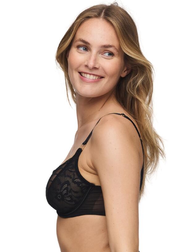 Marie Jo Aven Plunge Bra Black