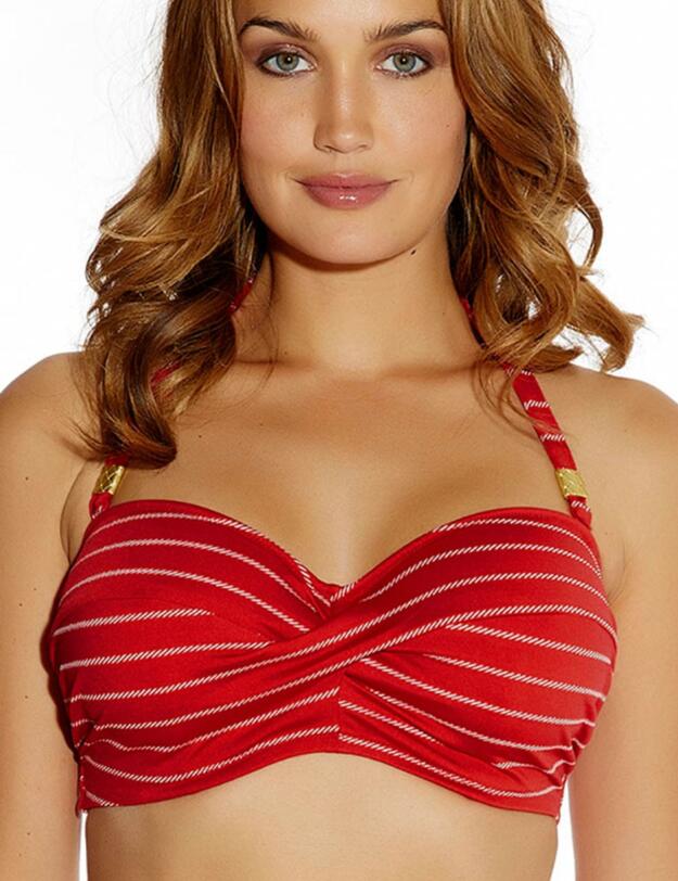 5605 Fantasie Ravello Bandeau Bikini Top Rouge - 5605 Bandeau Top 