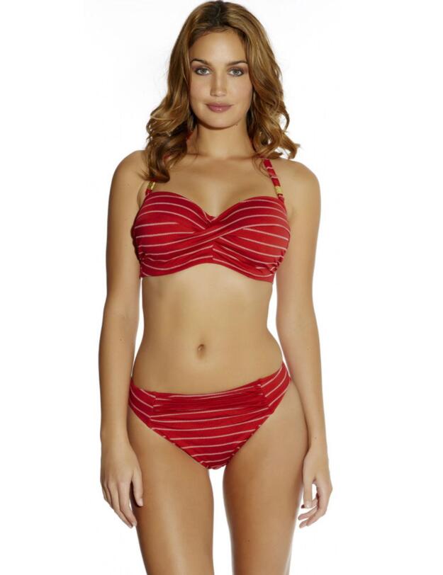 5605 Fantasie Ravello Bandeau Bikini Top Rouge - 5605 Bandeau Top 
