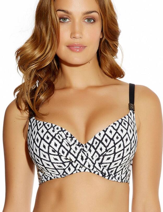 6020 Fantasie Tanzania Wrap Front Bikini Top - 6020 Bikini Top