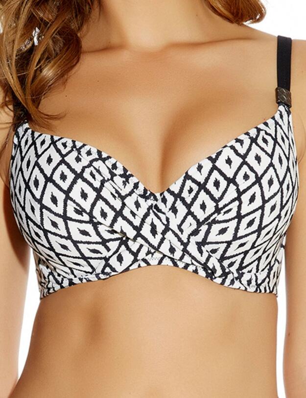 6020 Fantasie Tanzania Wrap Front Bikini Top - 6020 Bikini Top
