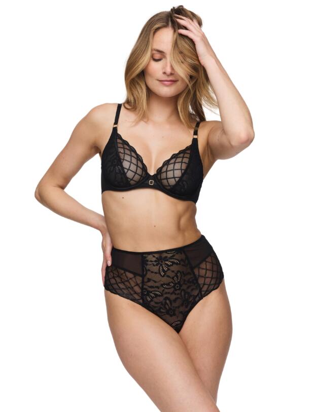 Marie Jo Aven Luxury Thong Black