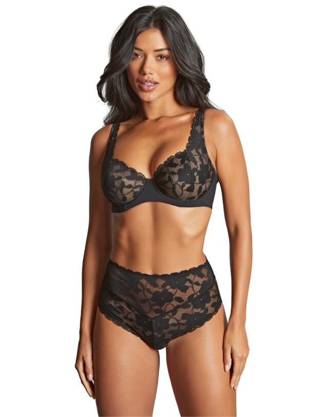 Panache Amour Deep Brief Black