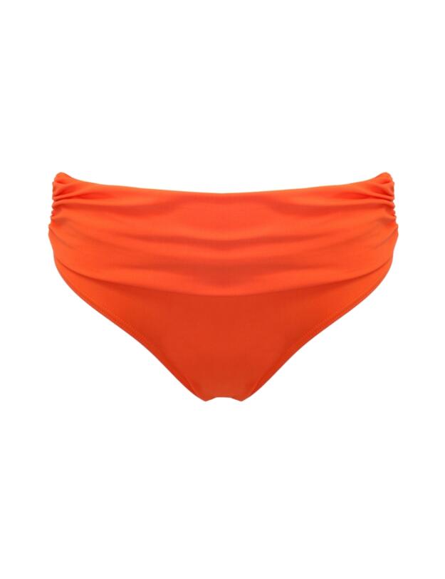 Pour Moi Free Spirit Fold Over Bikini Brief Orange