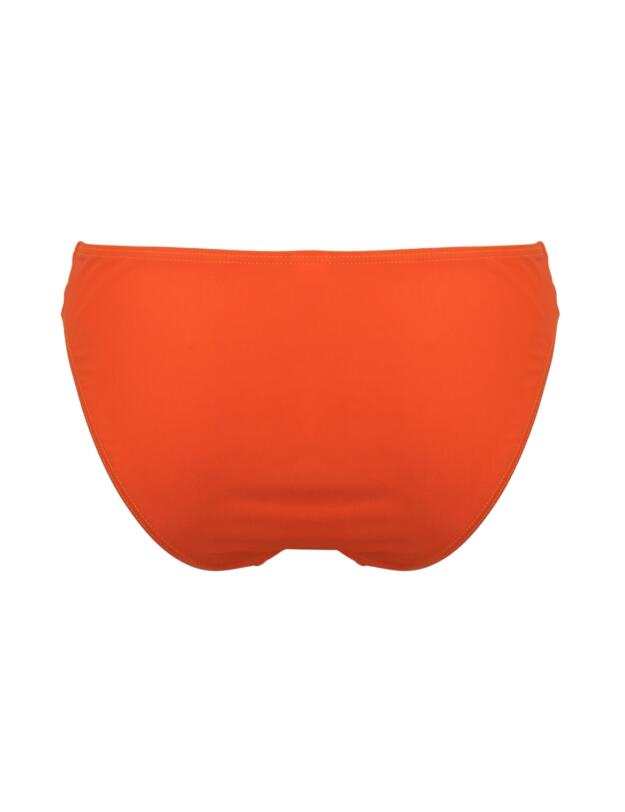 Pour Moi Free Spirit Frill Waist Bikini Brief Orange