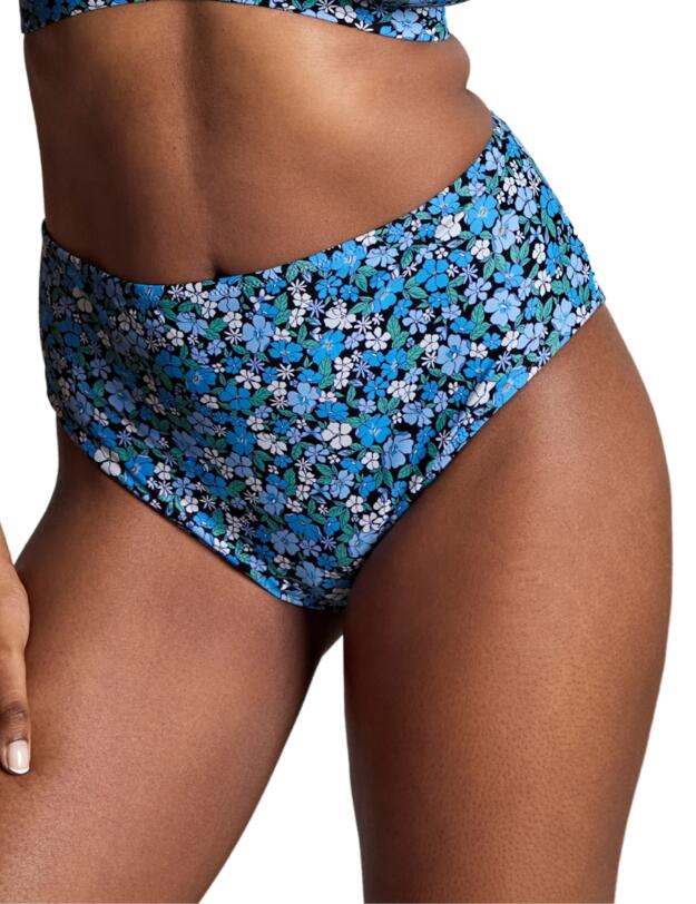 Panache Swim Posy High Waisted Bikini Brief Posy Print