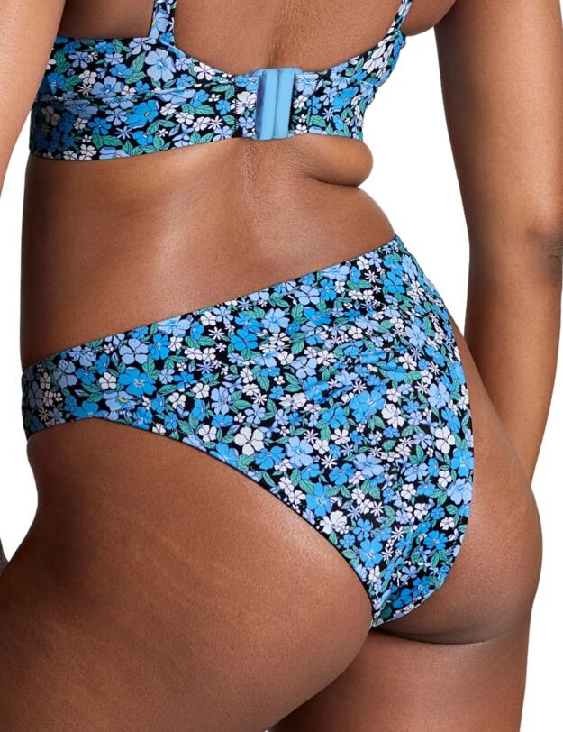 Panache Swim Posy Brazilian Bikini Brief Posy Print