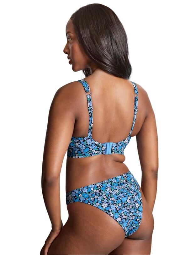 Panache Swim Posy Brazilian Bikini Brief Posy Print