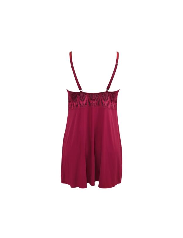 Pour Moi New Romance High Apex Chemise Cherry Red/Black