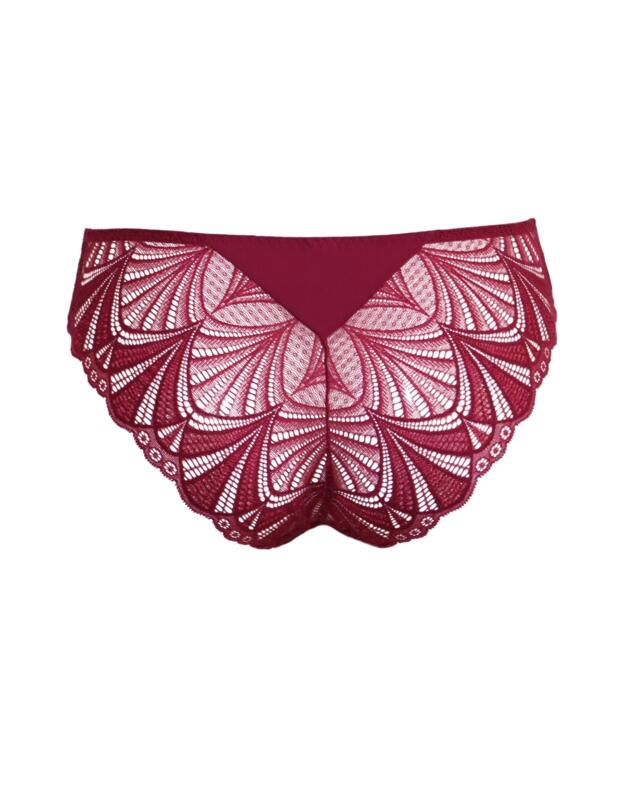 Pour Moi New Romance Brief Cherry Red/Black