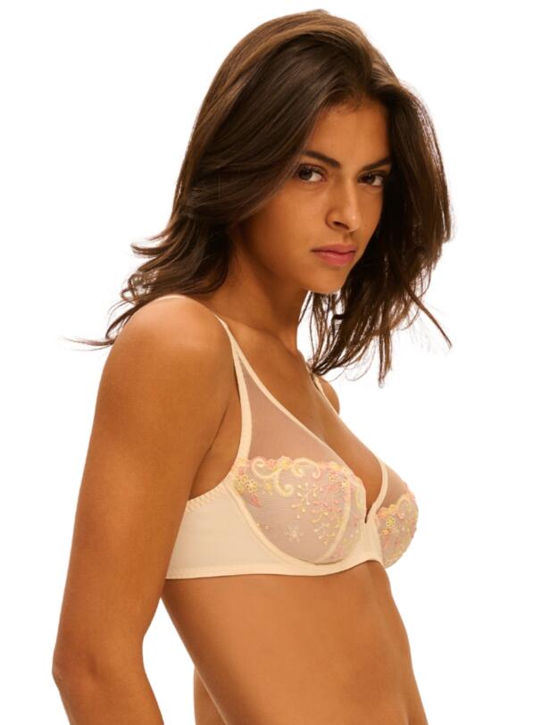 Simone Perele Delice Plunge Bra Pampa