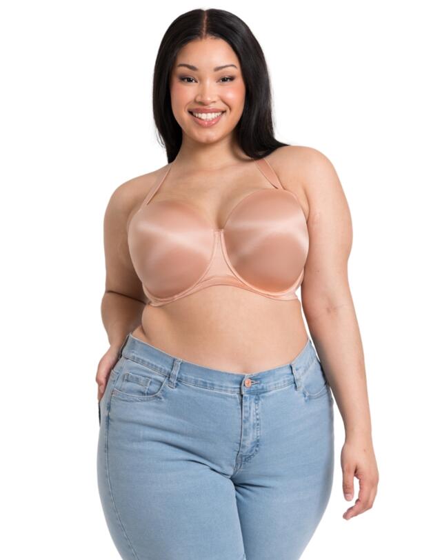 Curvy Kate Smoothie Strapless Moulded Bra Latte