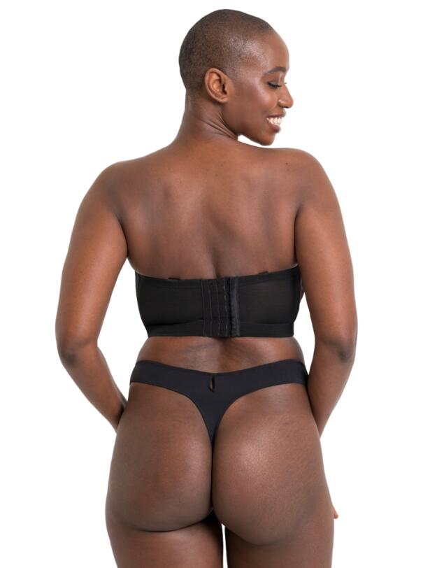 Curvy Kate Hey Girls Superplunge Strapless Bra Black/Latte