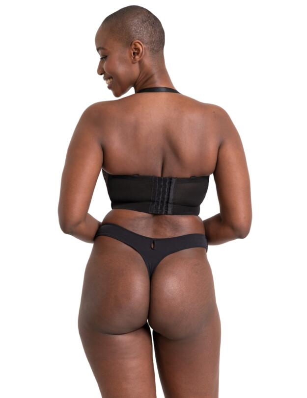 Curvy Kate Hey Girls Superplunge Strapless Bra Black/Latte
