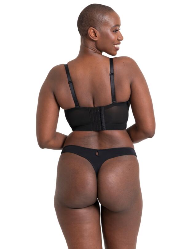 Curvy Kate Hey Girls Superplunge Strapless Bra Black/Latte