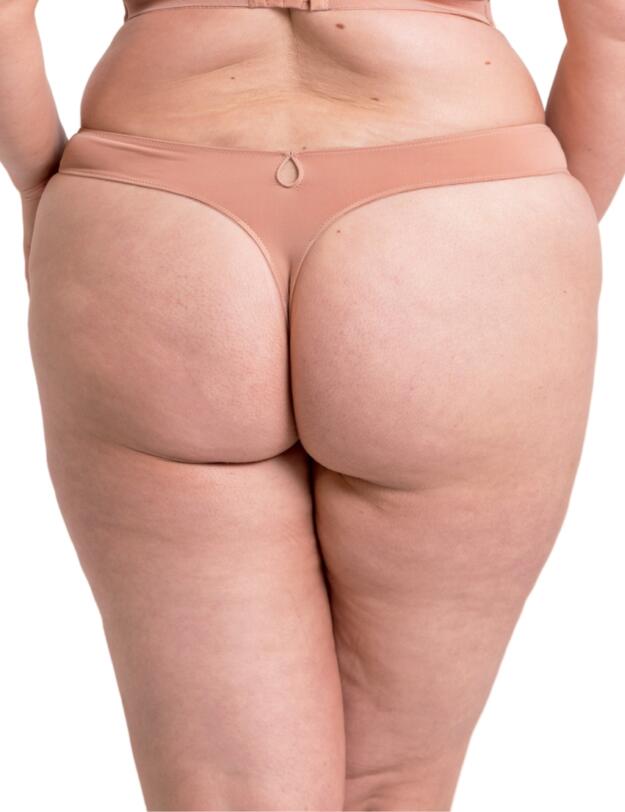 Curvy Kate Hey Girls Thong Latte