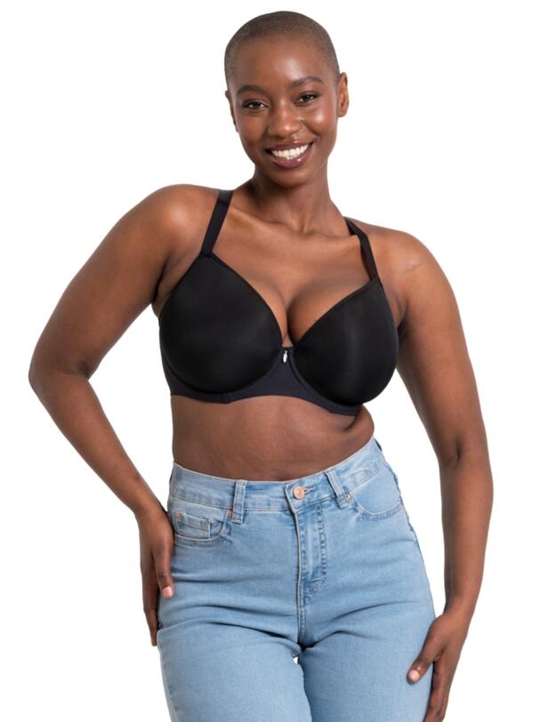 Curvy Kate Smoothie Spacer T-Shirt Bra Black