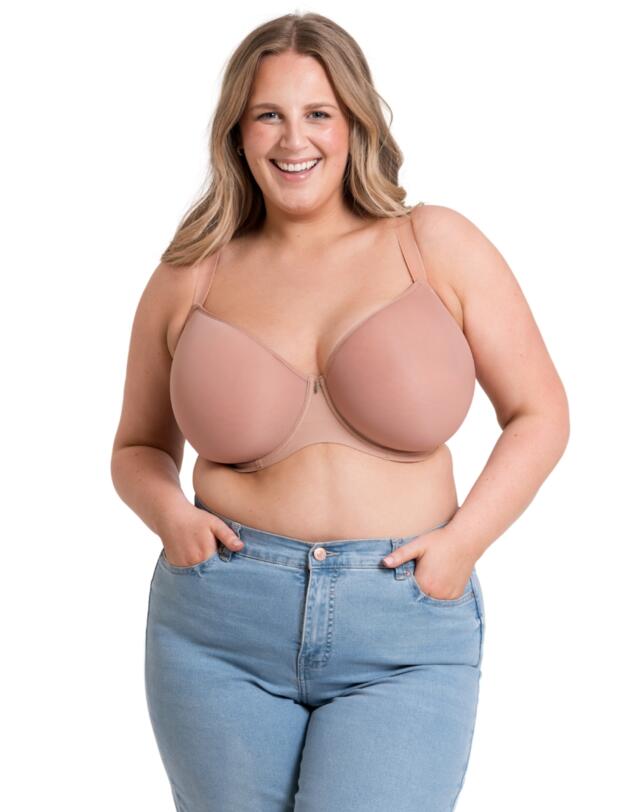 Curvy Kate Smoothie Spacer T-shirt Bra Latte
