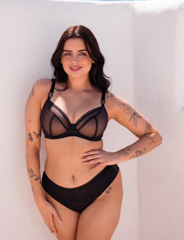 Curvy Kate Lifestyle Plunge Bra Black