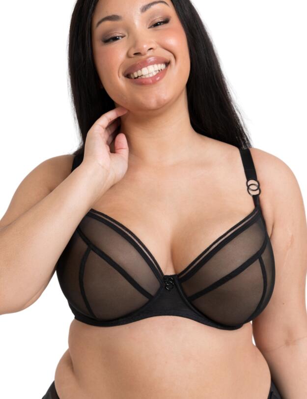 Curvy Kate Lifestyle Plunge Bra Black