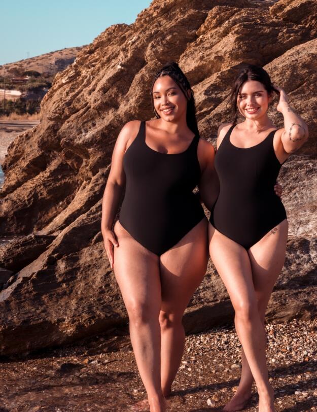 Curvy Kate Deep Dive Swimsuit Black
