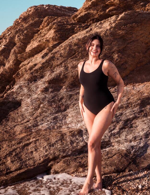 Curvy Kate Deep Dive Swimsuit Black