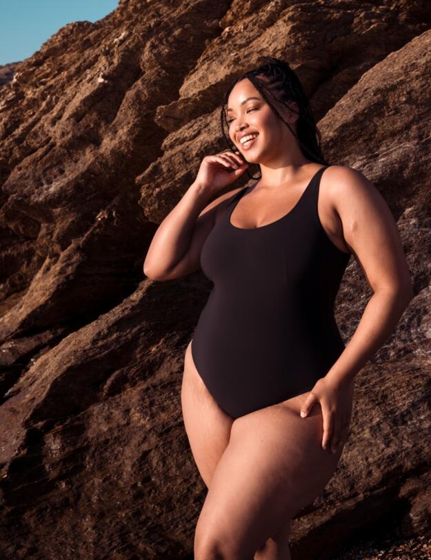 Curvy Kate Deep Dive Swimsuit Black