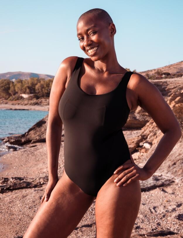 Curvy Kate Deep Dive Swimsuit Black