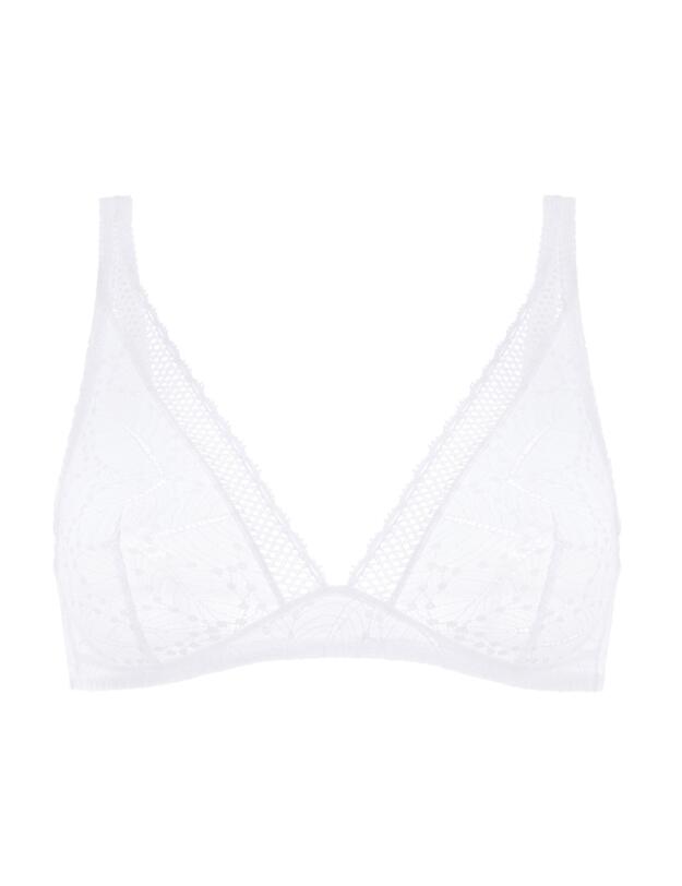 Simone Perele Comete Wireless Bra White
