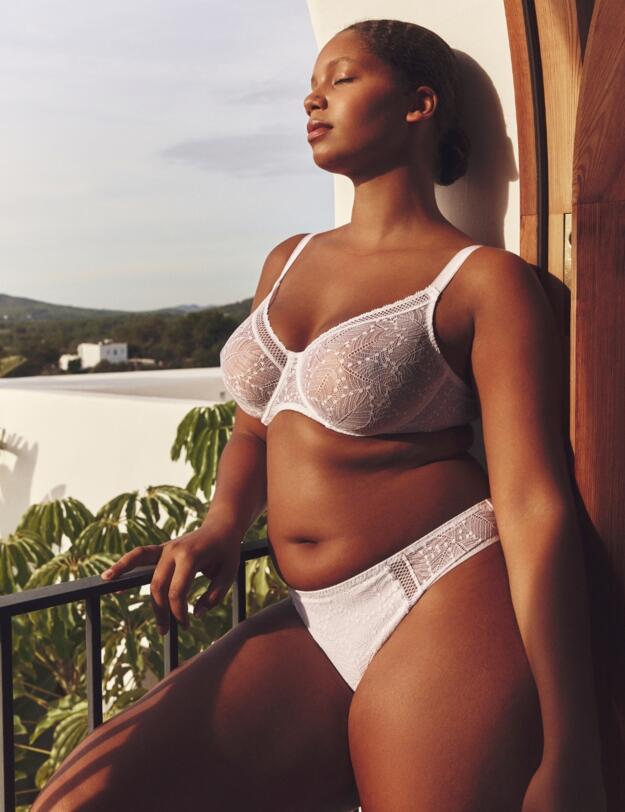 Simone Perele Comete Full Cup Bra White