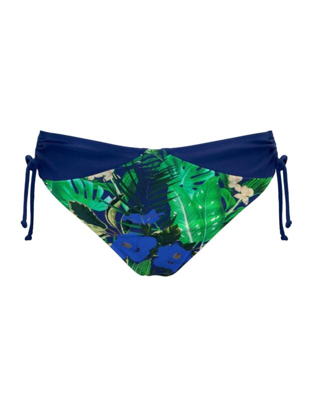 Pour Moi Palermo Adjustable Side Bikini Brief Navy Fern