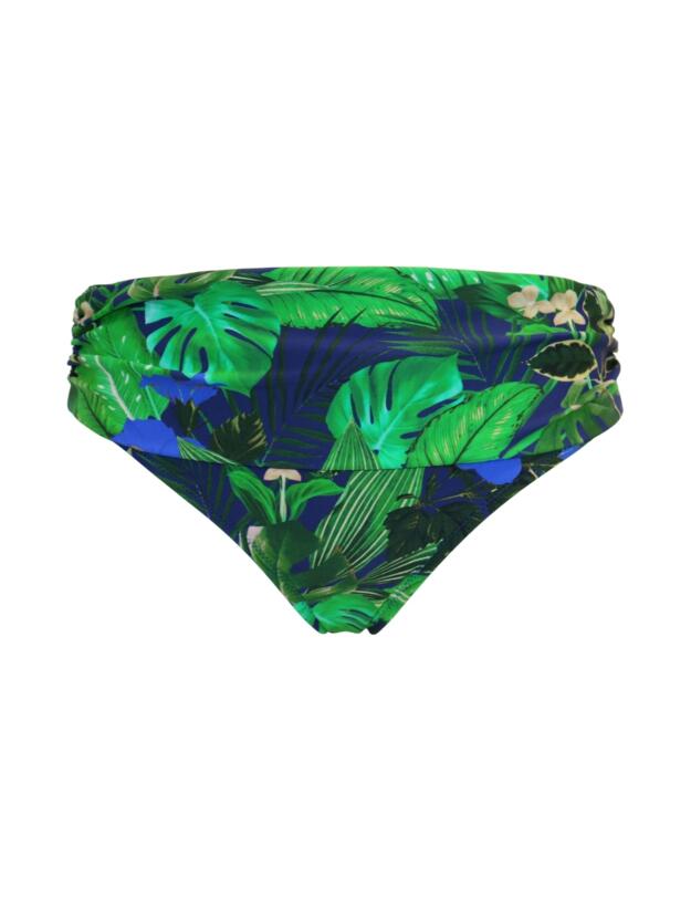Pour Moi Palermo Foldover Bikini Brief Navy Fern