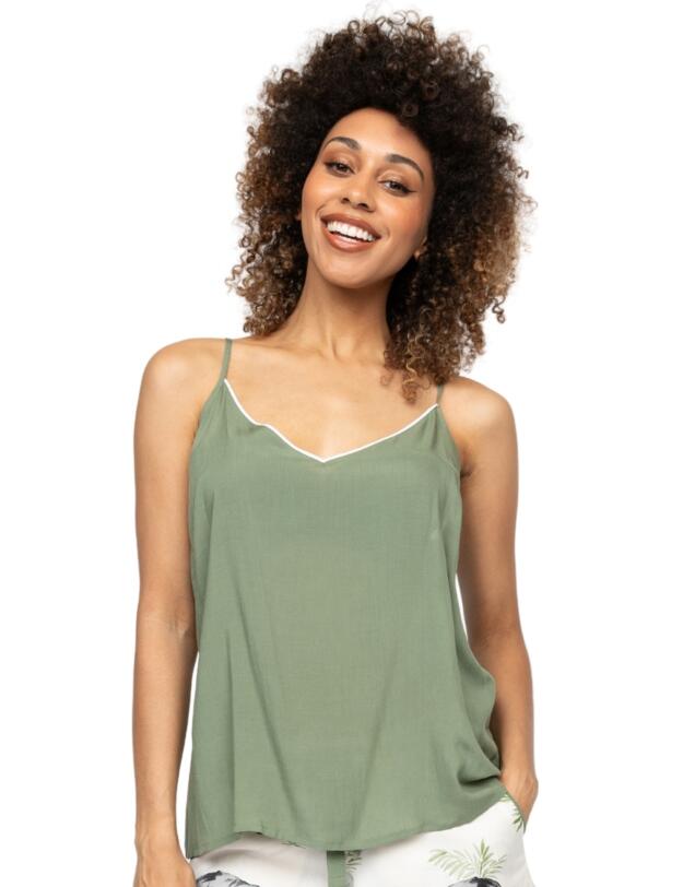 Cyberjammies Lea Modal Cami Sage Green 