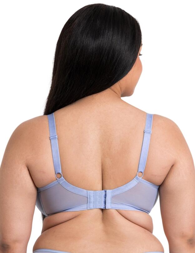 Curvy Kate Victory Side Support Balcony Bra Periwinkle Blue