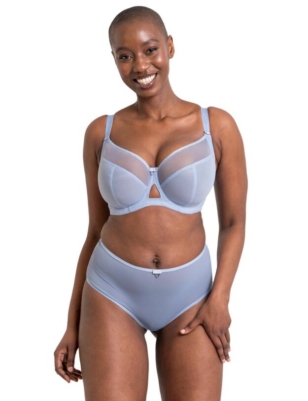 Curvy Kate Victory Side Support Balcony Bra Periwinkle Blue