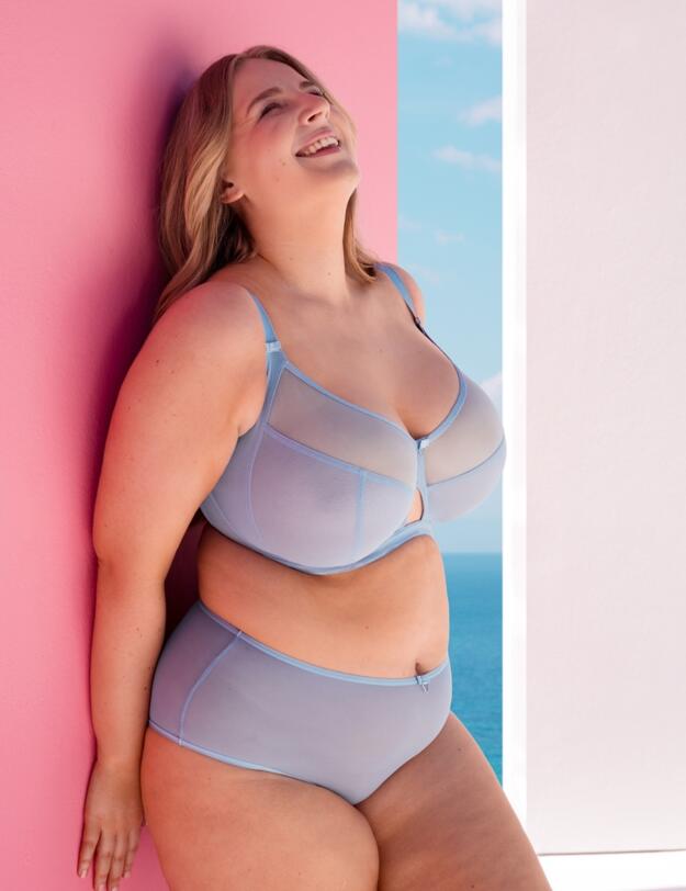 Curvy Kate Victory Shorts Periwinkle Blue