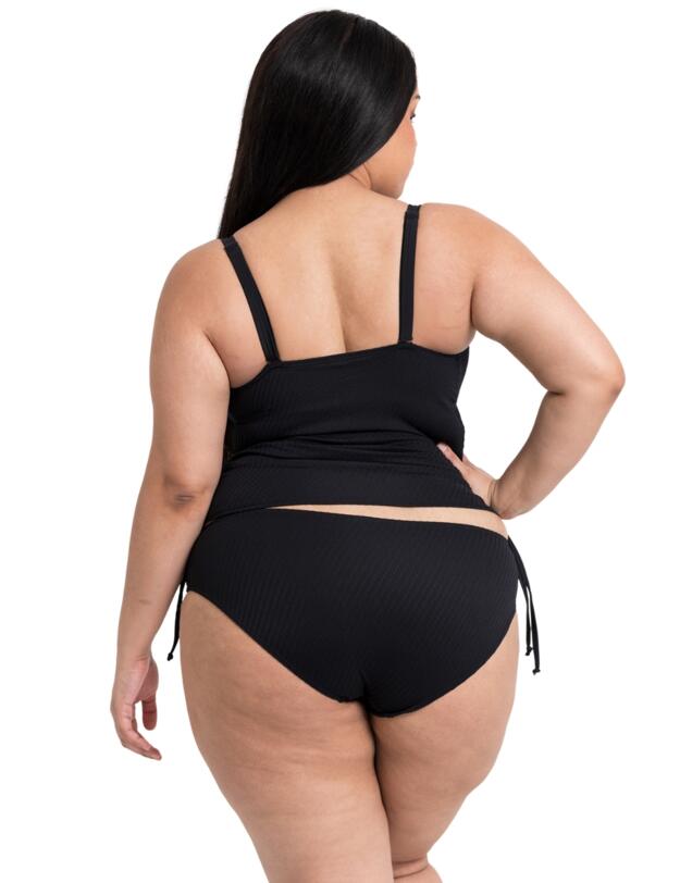 Curvy Kate Jet Set Wireless Tankini Top Black