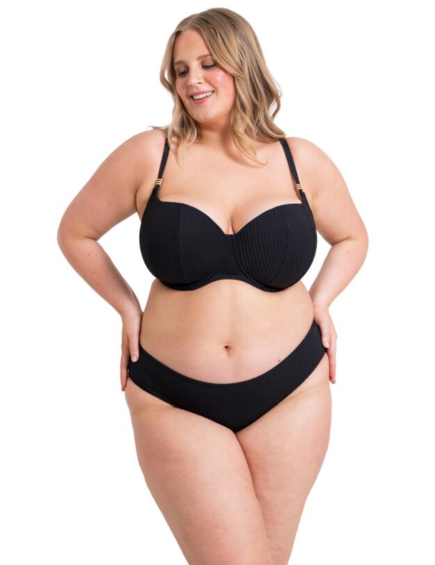 Curvy Kate Jet Set Classic Bikini Brief Black