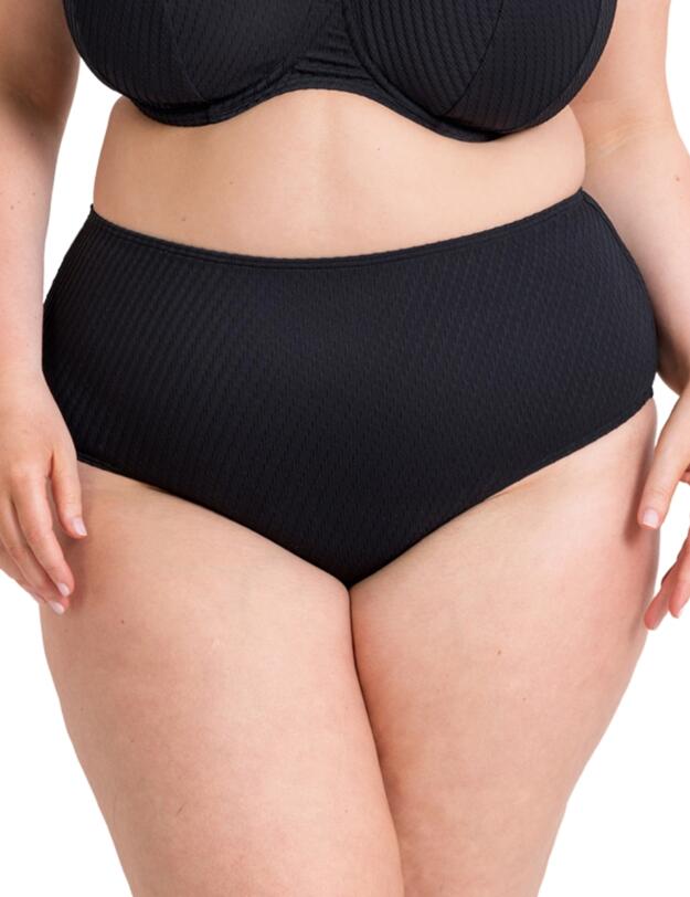 Curvy Kate Jet Set High Waisted Bikini Brief Black