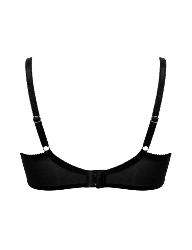 Pour Moi Fleur Balcony Bra Black
