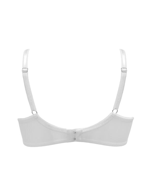Pour Moi Fleur Balcony Bra White