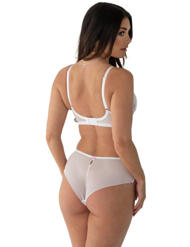 Pour Moi St Tropez Full Cup Bra White/Pink/Purple