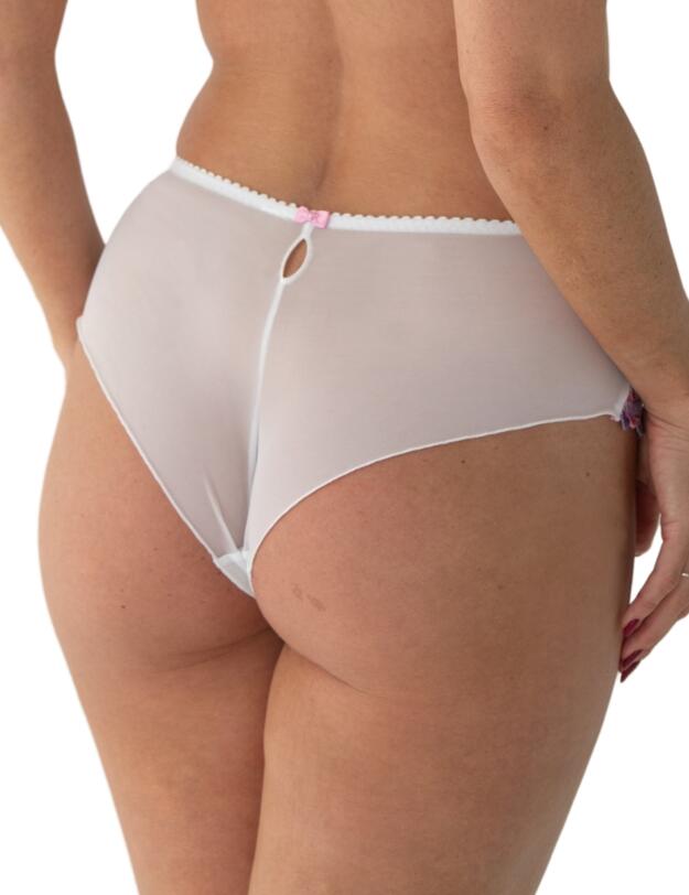 Pour Moi St Tropez Shorty Brief White/Pink/Purple