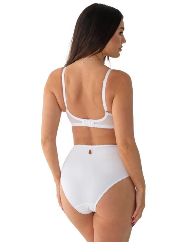 Pour Moi St Tropez High Waisted Brief White/Pink/Purple