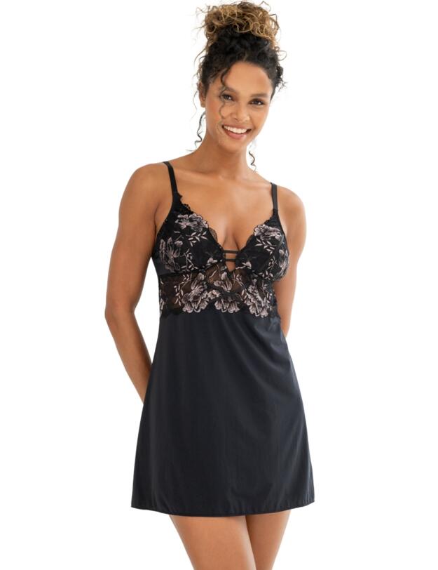 Pour Moi After Hours Chemise Black/Soft Pink