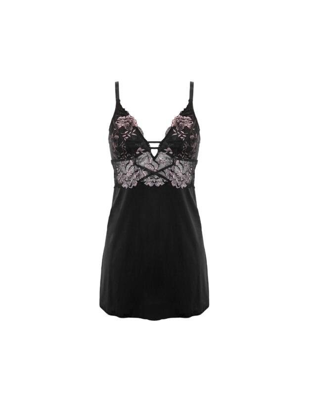 Pour Moi After Hours Chemise Black/Soft Pink