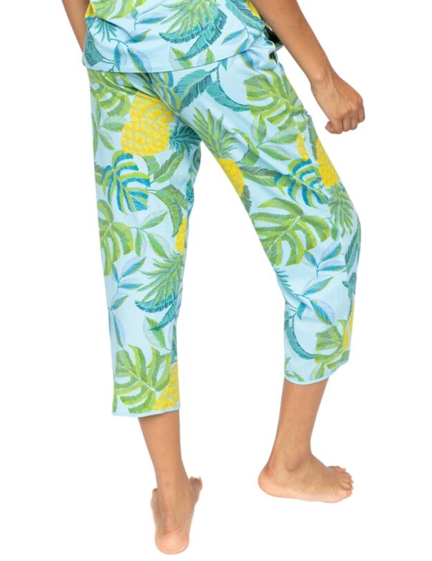 Cyberjammies Paige Jersey Pyjama Bottoms Light Blue Mix 