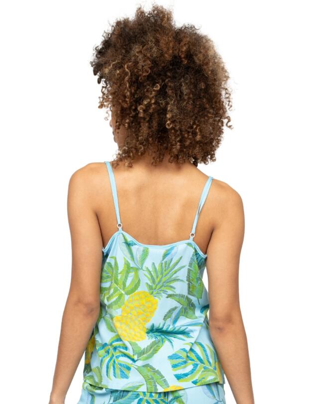 Cyberjammies Paige Cami Top Light Blue Mix 