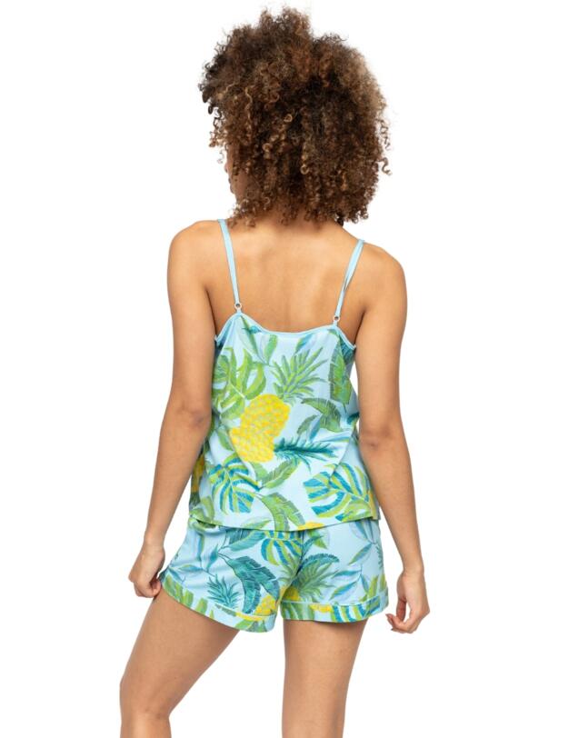 Cyberjammies Paige Pyjama Short Light Blue Mix 